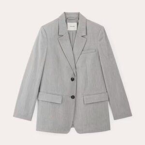 Everlane Oversized Blazer in Gray Buttersmooth NWT 6